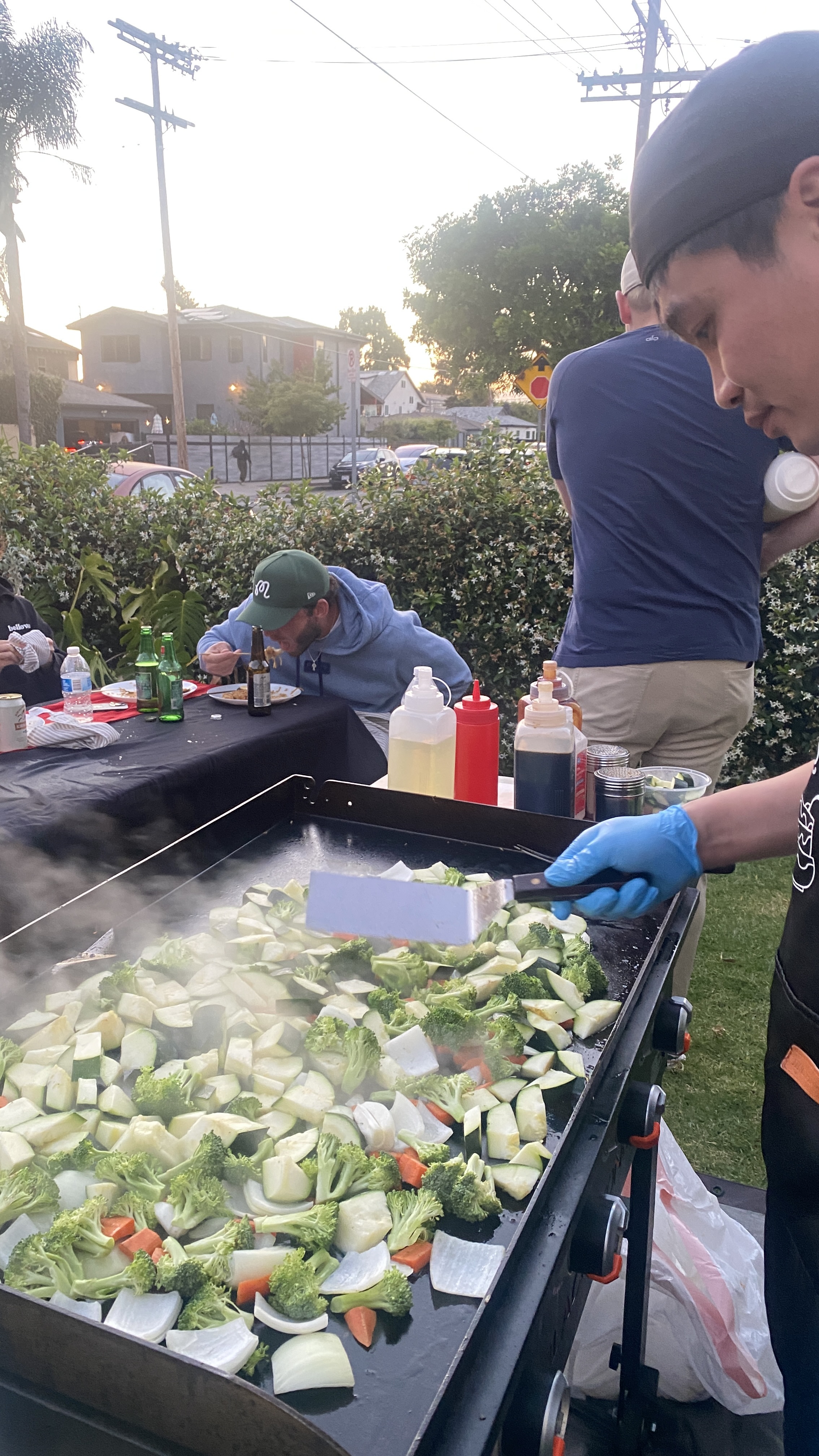 Real Sizzle Yard private hibachi experience