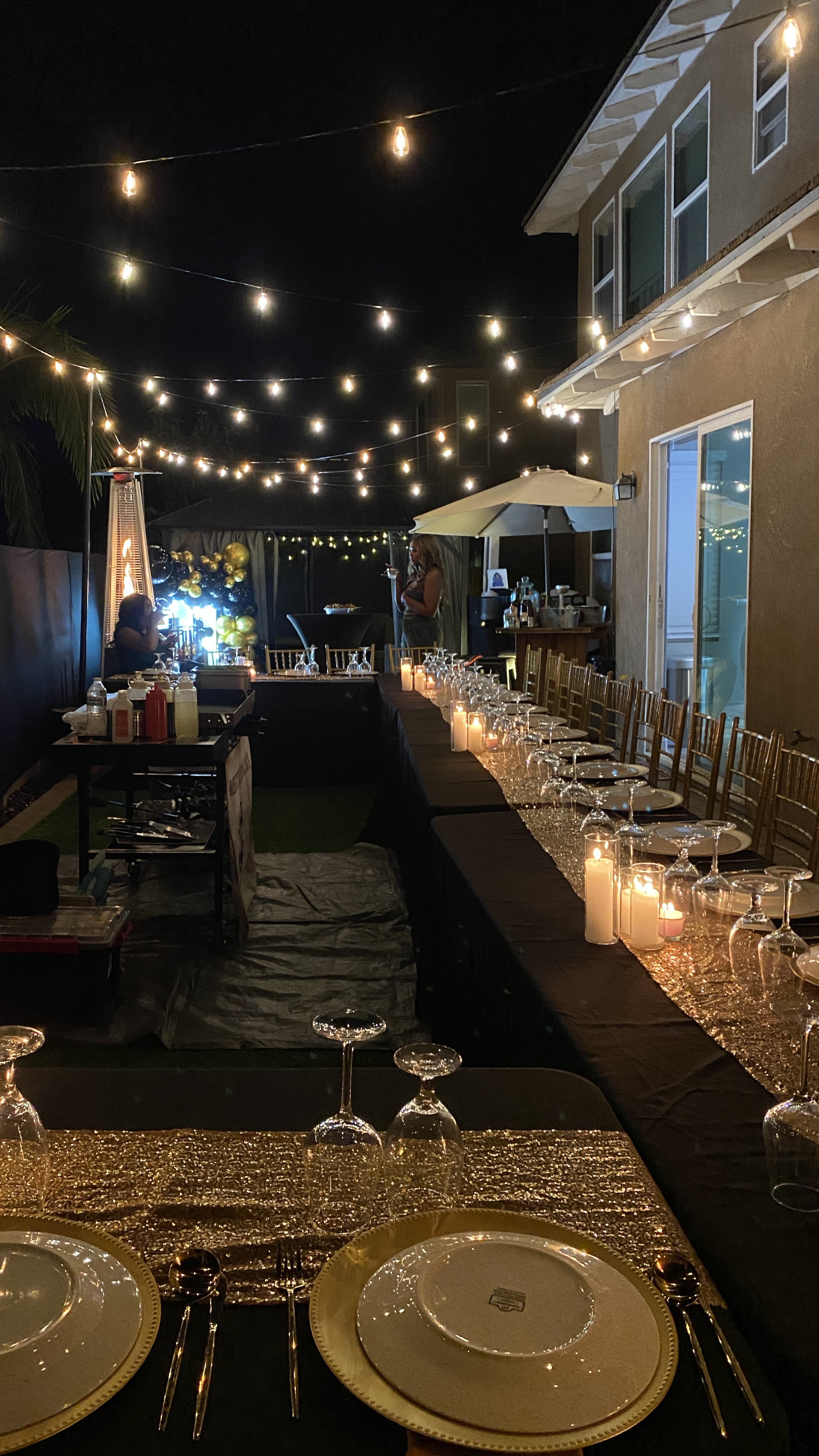 Real Sizzle Yard private hibachi experience