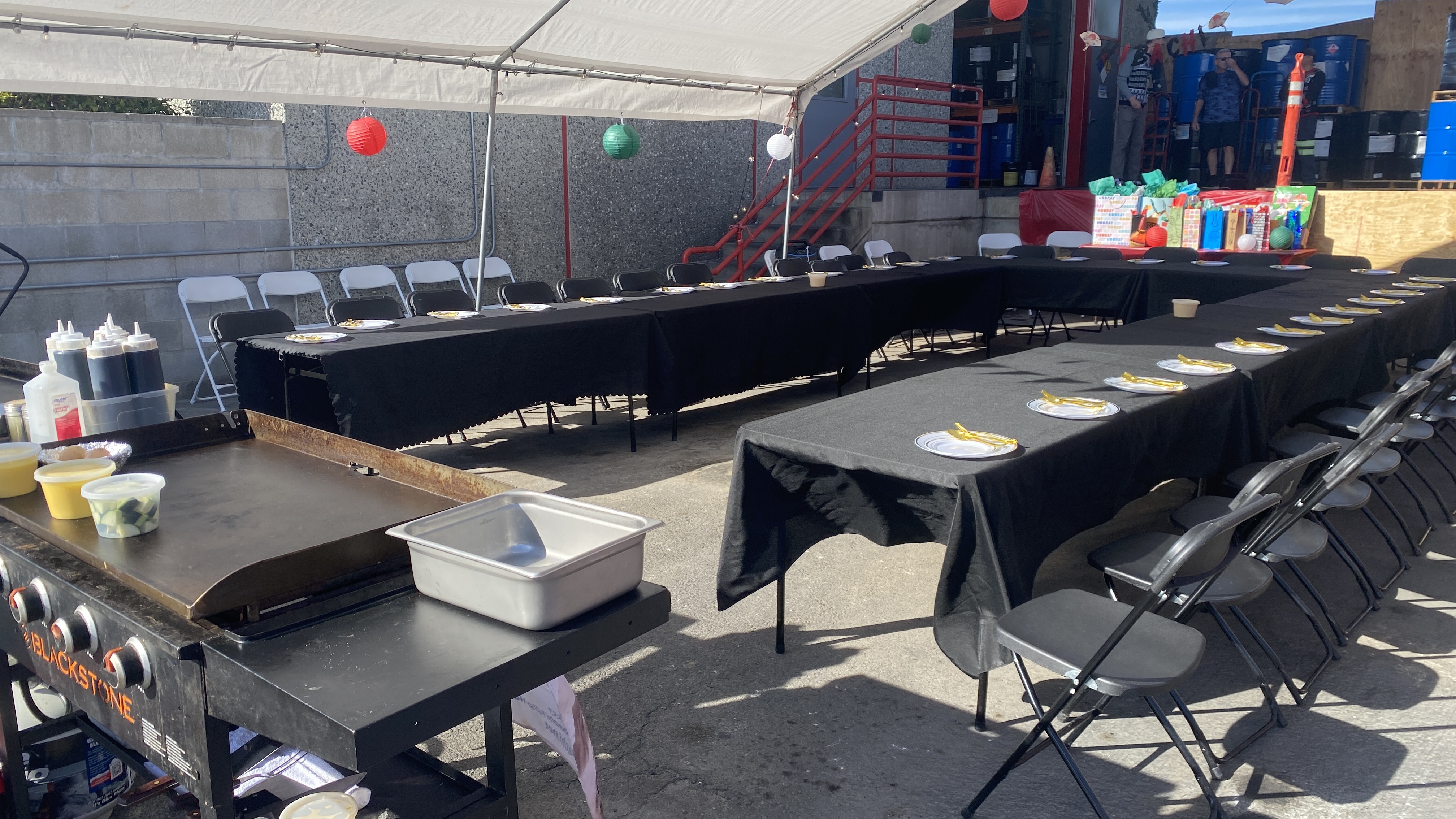 Real Sizzle Yard backyard hibachi experience