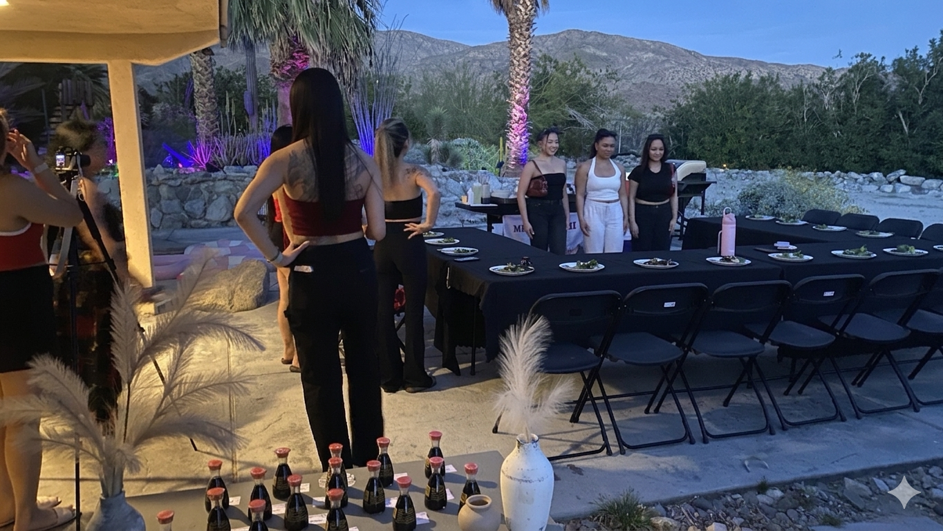 Real Sizzle Yard backyard hibachi experience