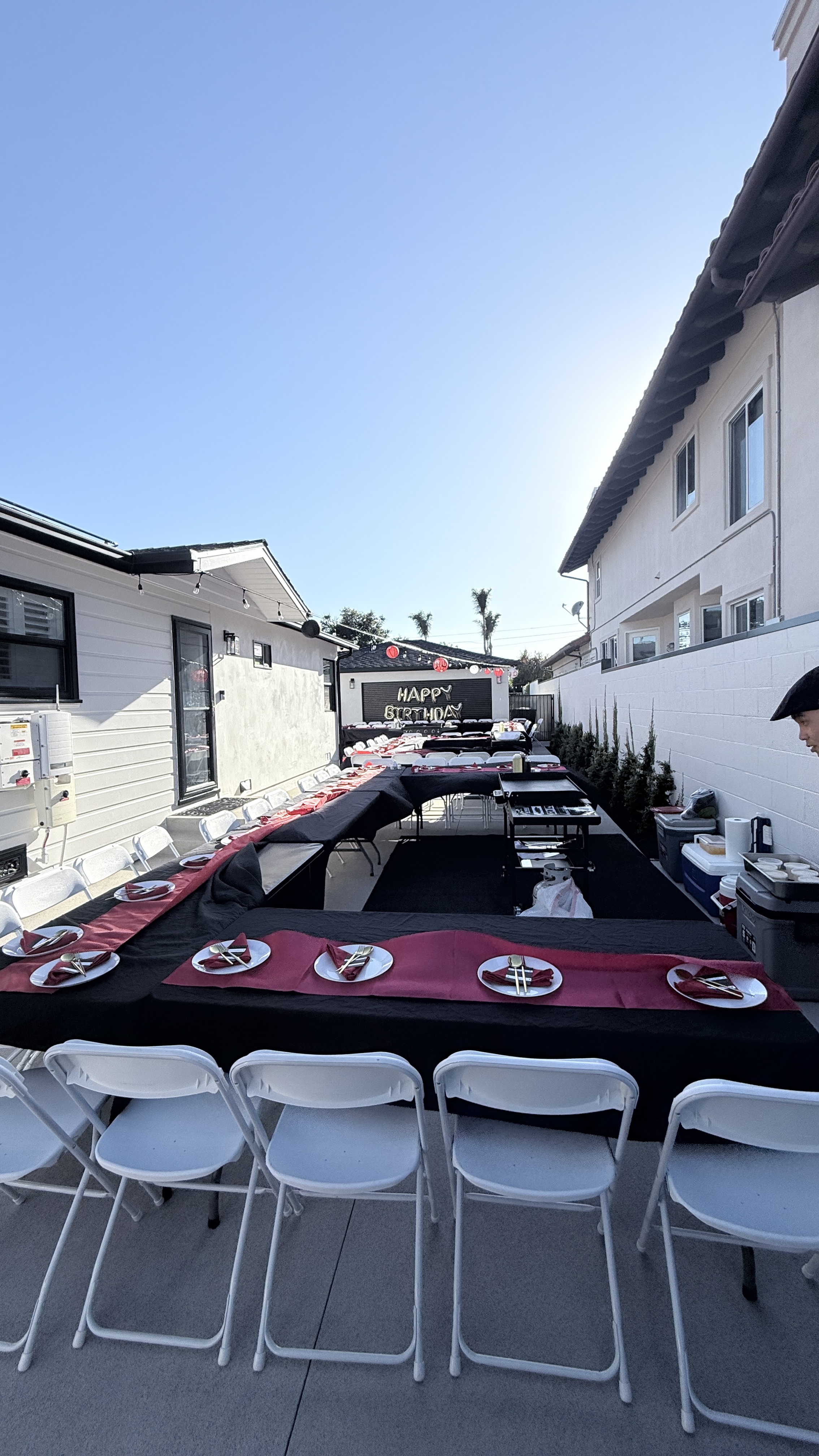 Real Sizzle Yard backyard hibachi experience